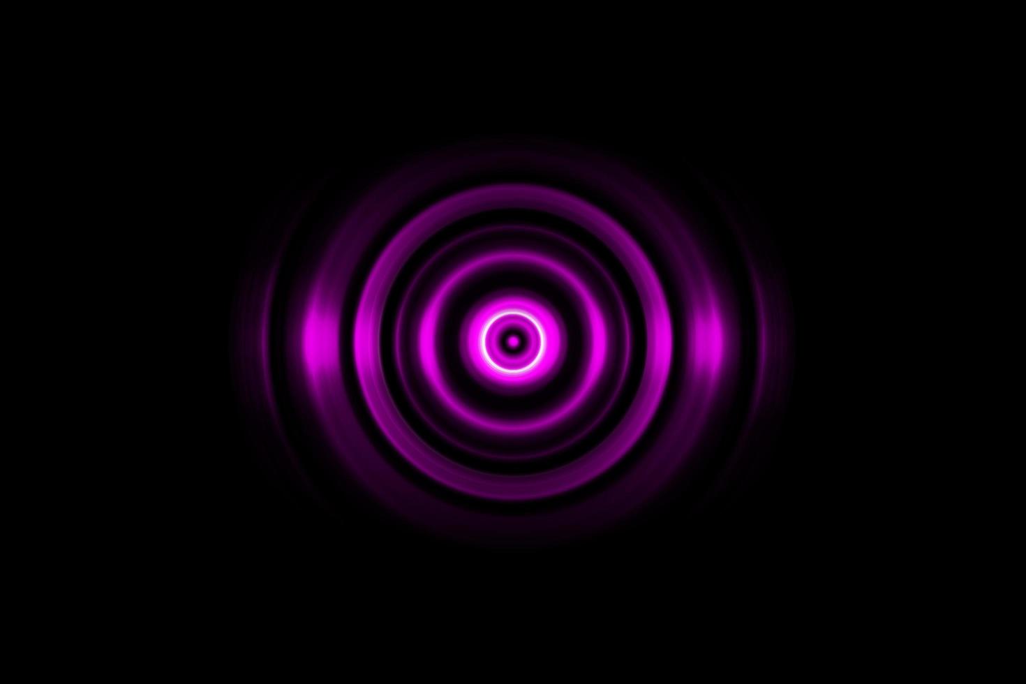 Purple digital sound wave or circle signal, abstract background photo
