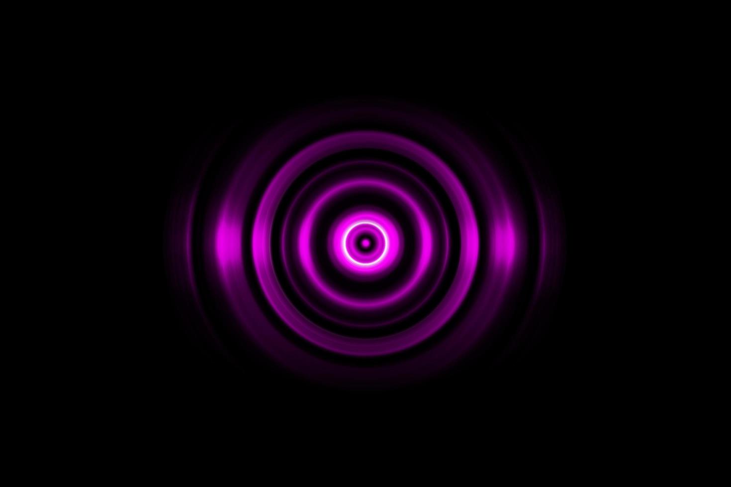 Purple digital sound wave or circle signal, abstract background photo