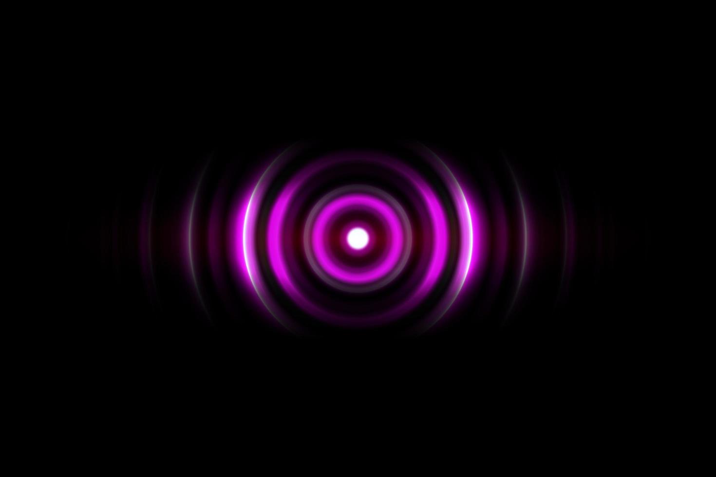 Purple digital sound wave or circle signal, abstract background photo