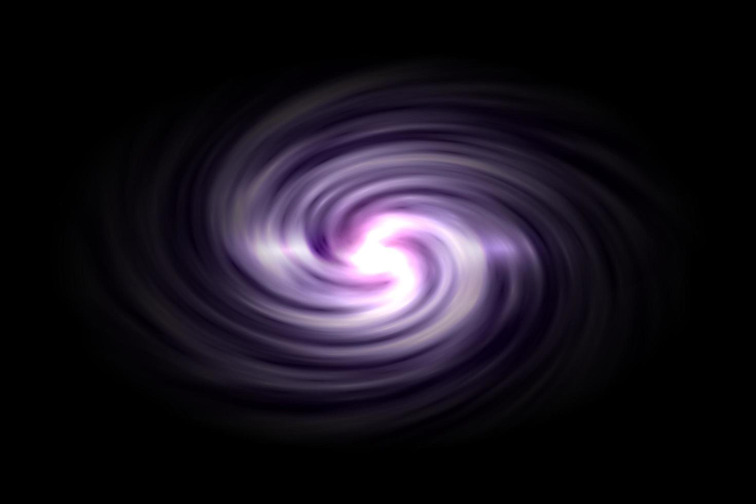 Abstract spiral fog on black background photo