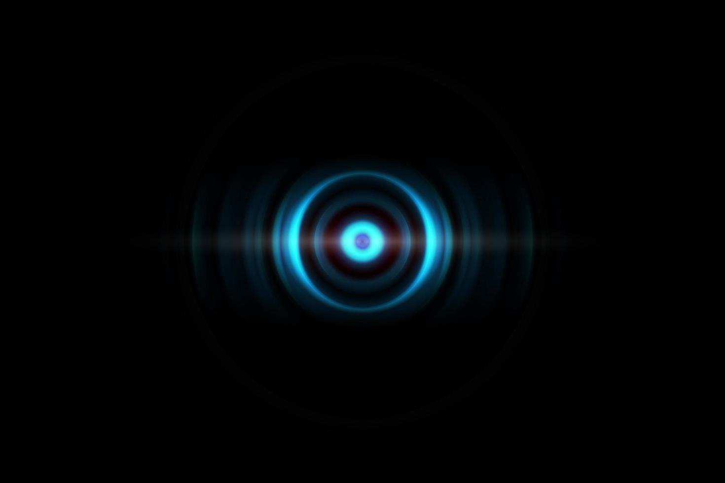 Abstract ring with sound waves oscillating background photo