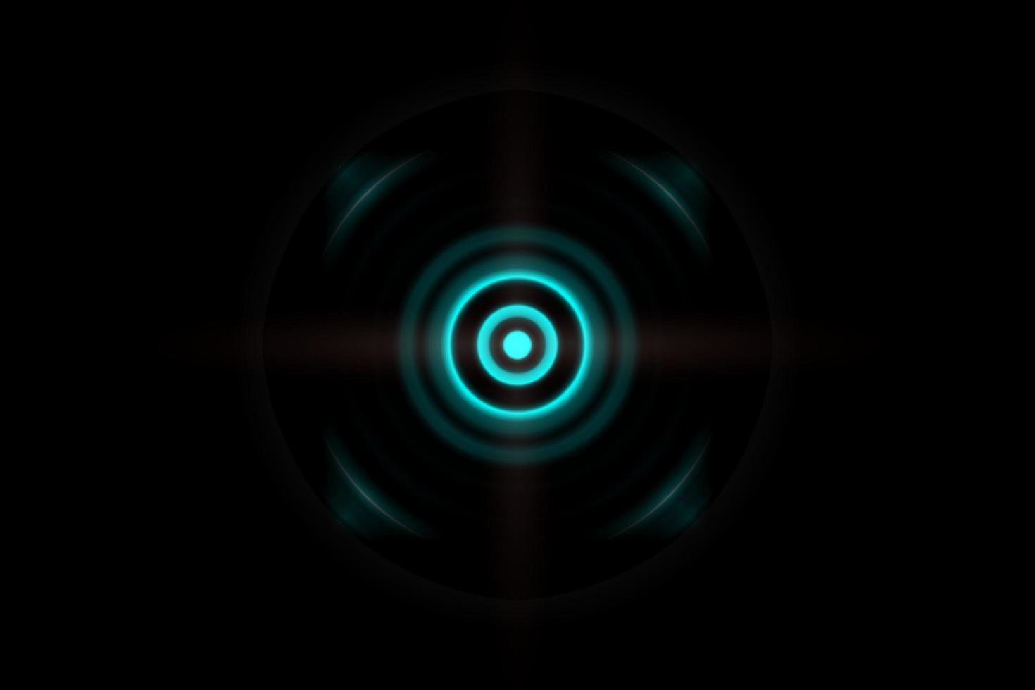 Abstract ring with sound waves oscillating background photo