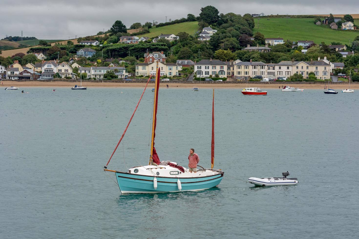 APPLEDORE, DEVON, UK, 2013. Sailing in the Torridge and Taw Estuary photo