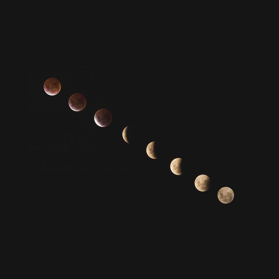 luna llena, luna hermosa, luna sonriente, en la noche, foto