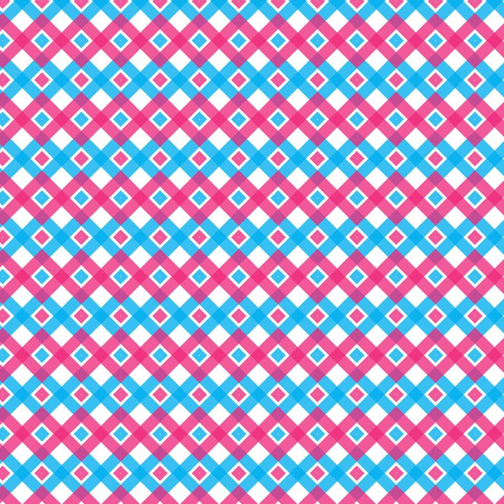 diseño de patrón geométrico transparente azul y rosa. vector