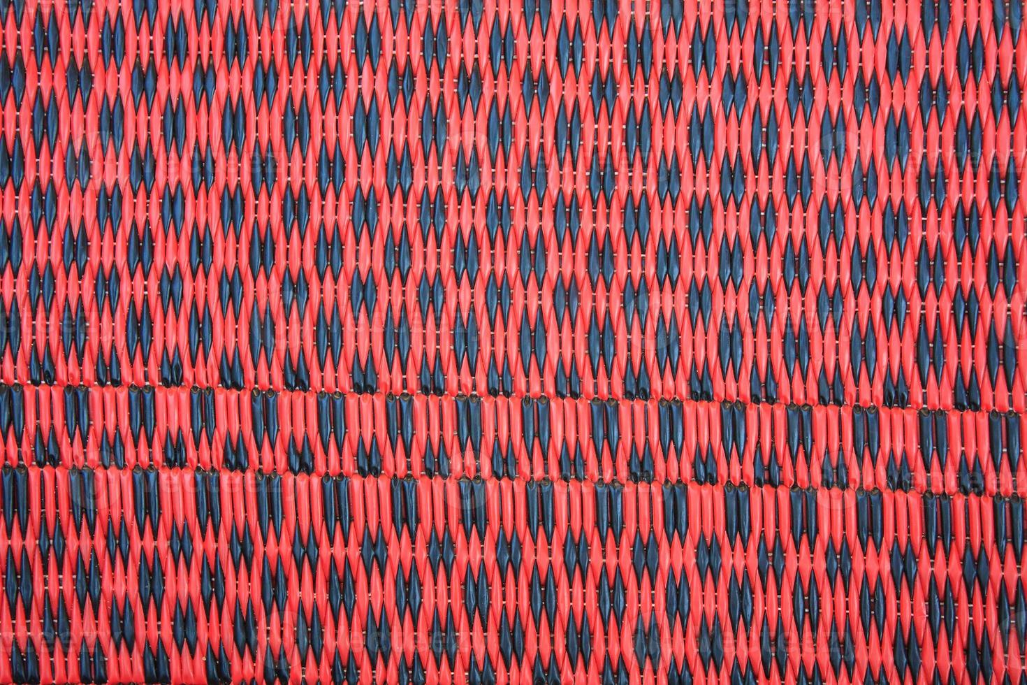 Plastic mats pattern photo