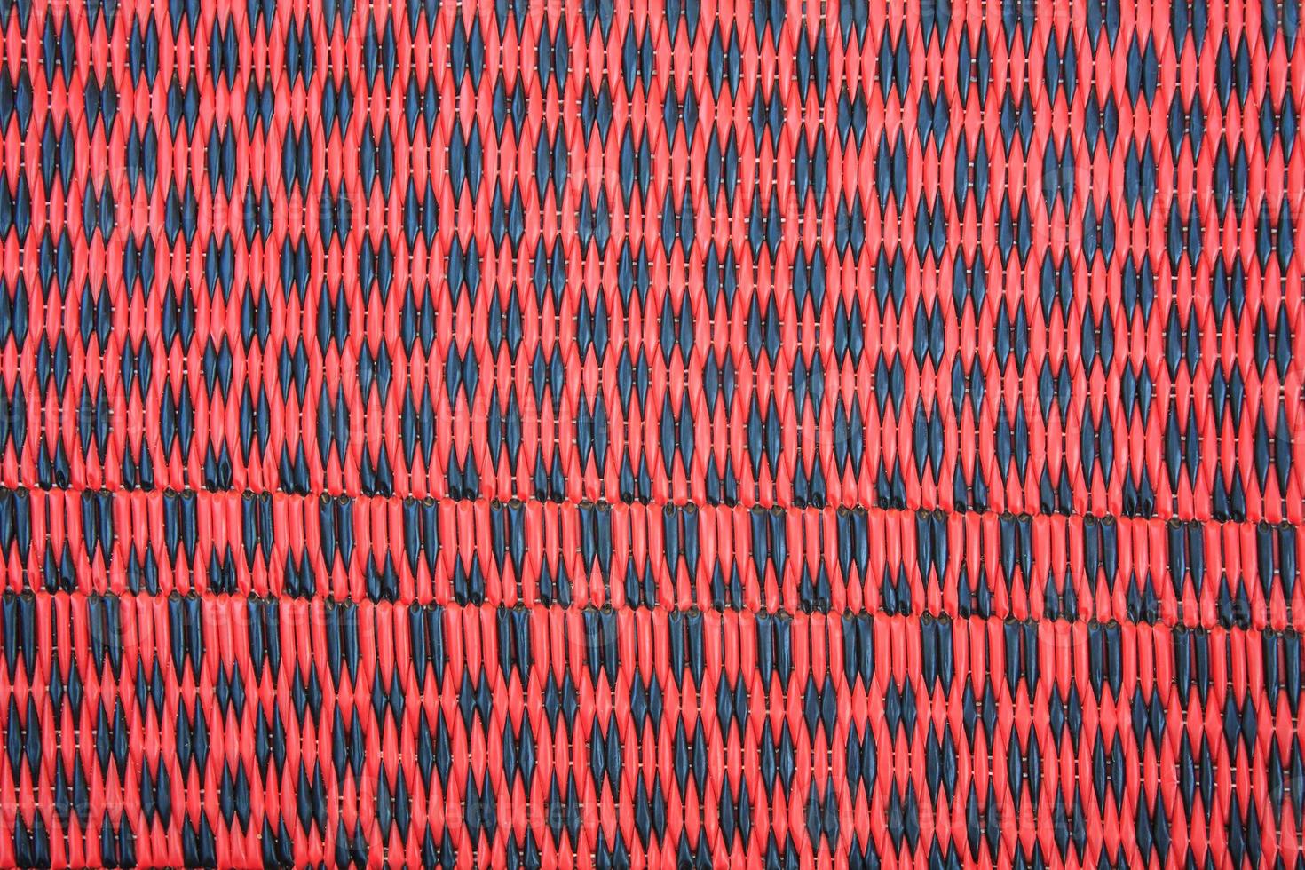 Plastic mats pattern photo