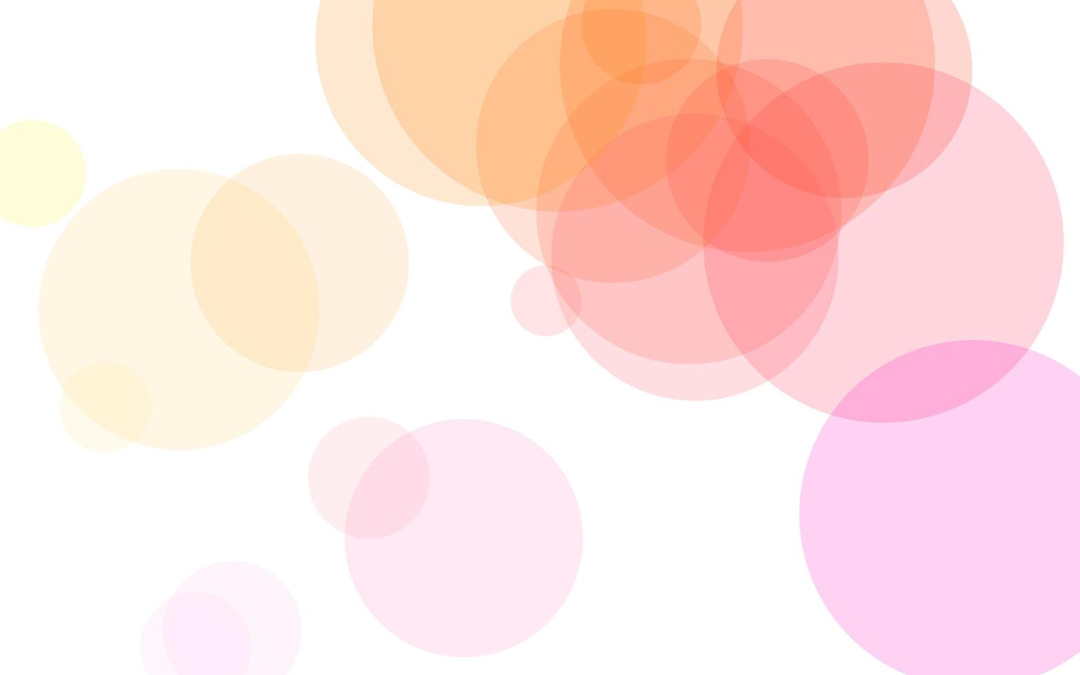 Abstract circle bokeh background in light colorful photo