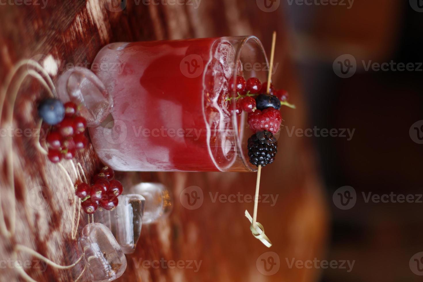 Raspberry Cocktail Red photo