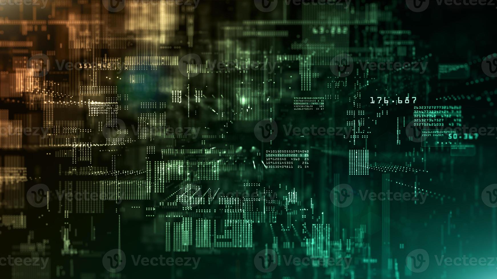 Digital cyberspace and digital data network connections concept. Transfer digital data High-Speed internet, Future technology digital abstract background concept photo