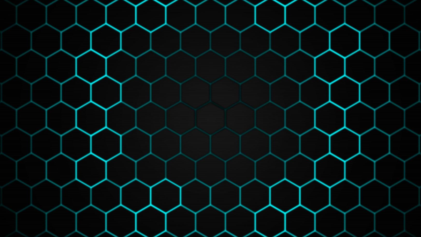 diseño de superficie futura con fondo abstracto de tecnología hexagonal foto