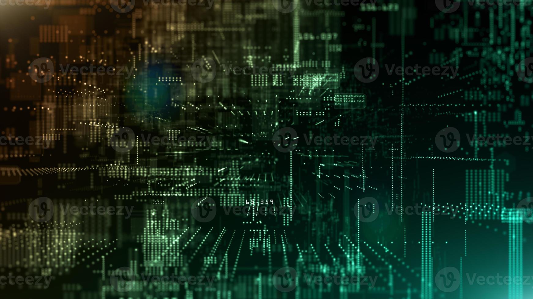 Digital cyberspace and digital data network connections concept. Transfer digital data High-Speed internet, Future technology digital abstract background concept photo
