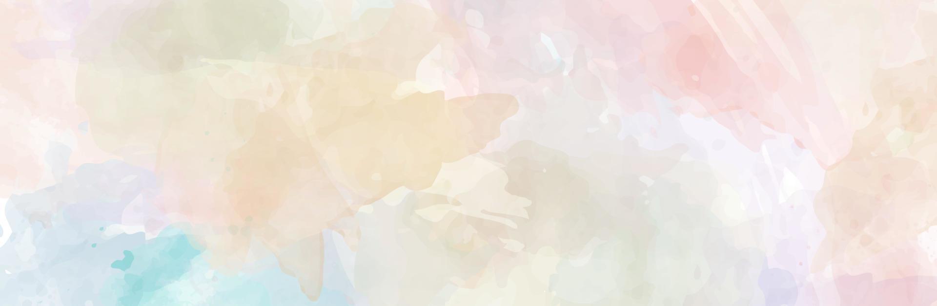 Elegant Abstract colorful watercolor for background. Vector. vector