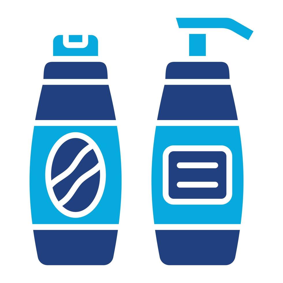 Shampoo Glyph Icon vector