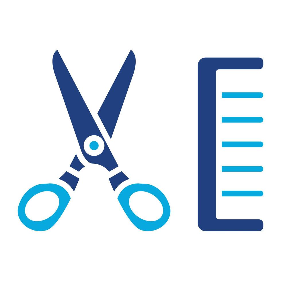 Barber Glyph Icon vector