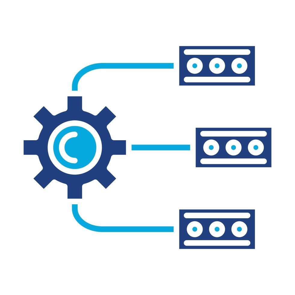 Planning Glyph Icon vector