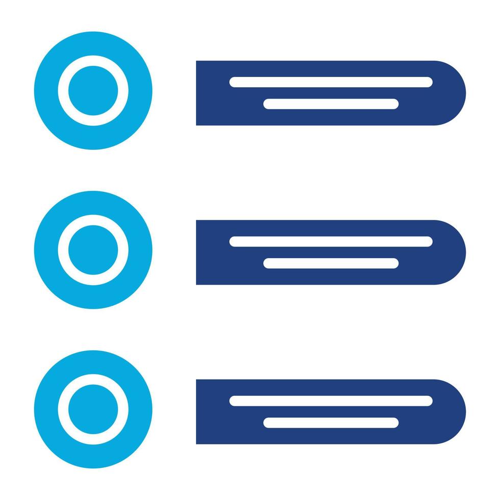 Prioritize Glyph Twob Color Icon vector