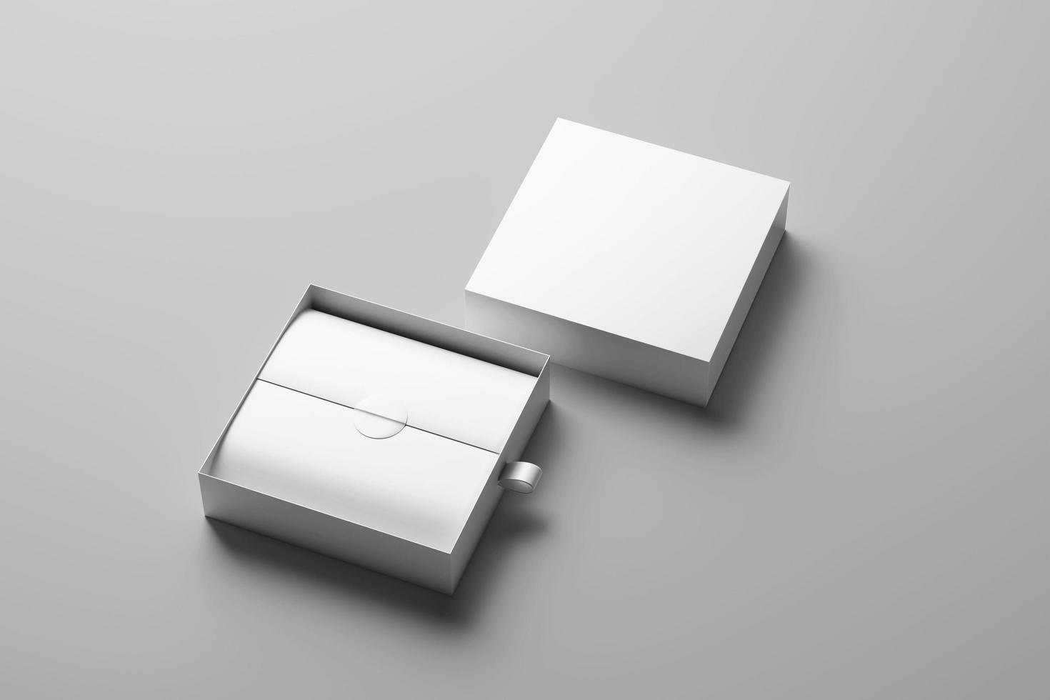 Gift Box Mockup photo