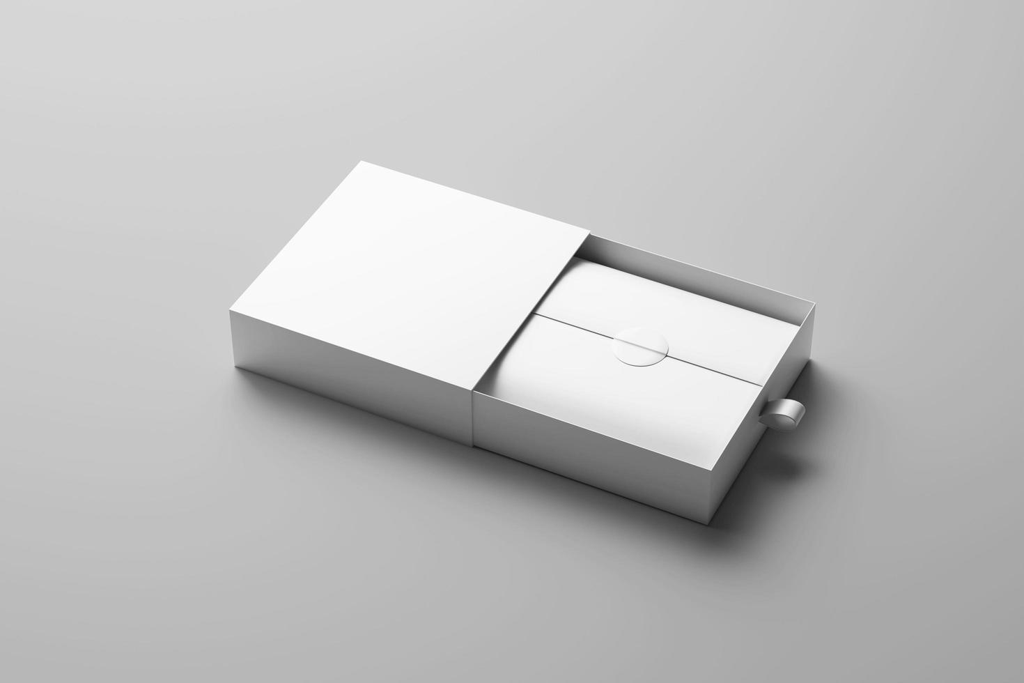 Gift Box Mockup photo