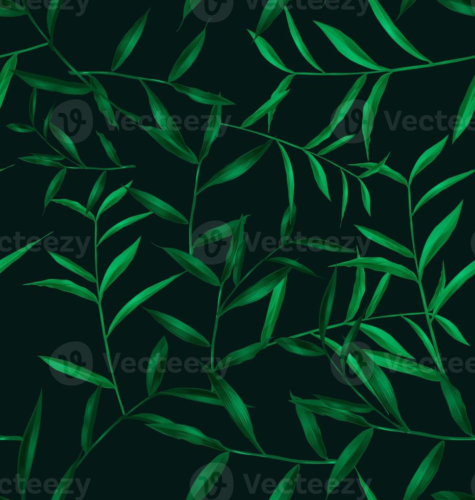 leaf seamless pattern photo