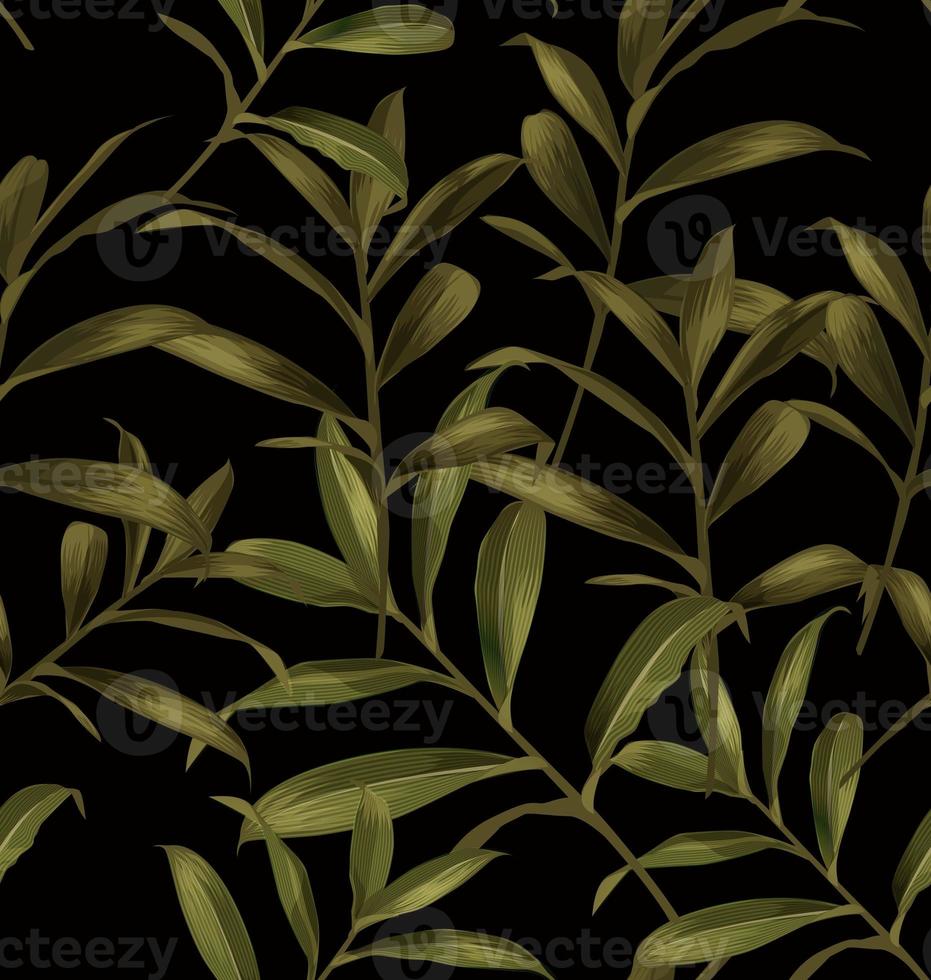 leaf seamless pattern photo