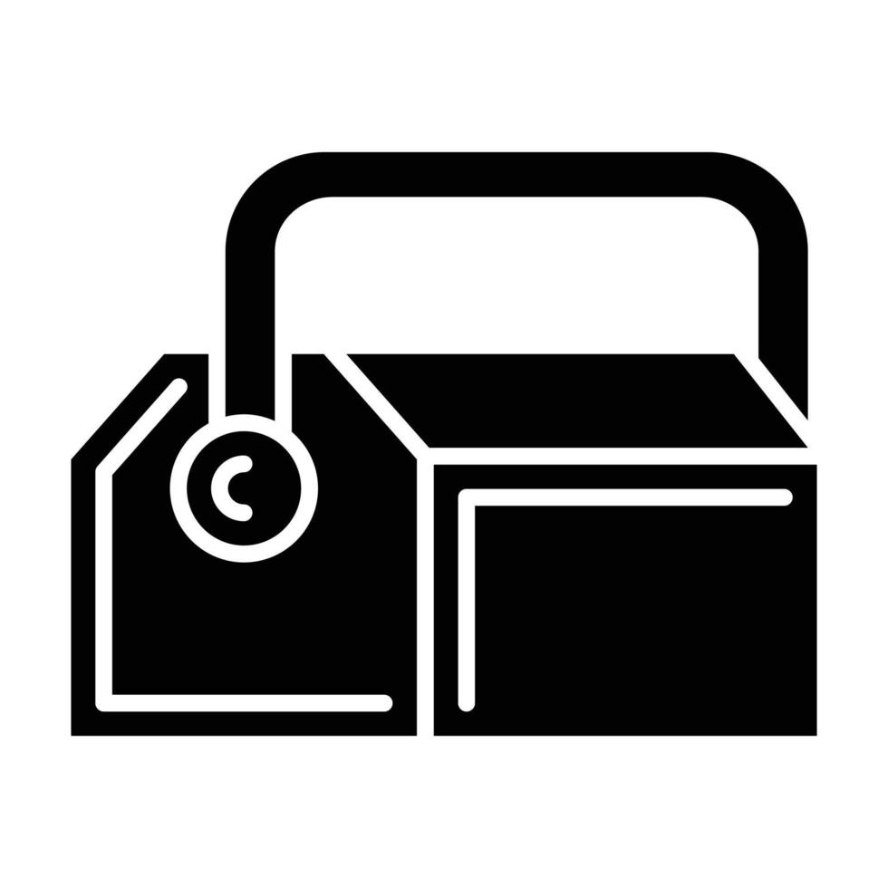 Toolbox Glyph Icon vector