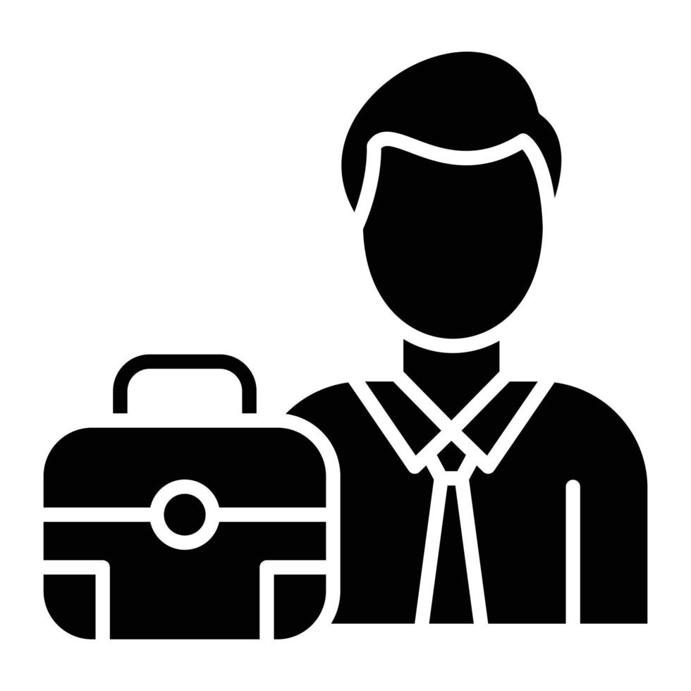 Professional Glyph Icon vector