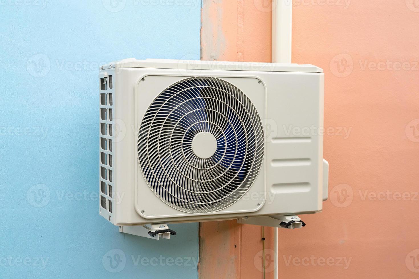 Condensing unit of air conditioning systems. photo