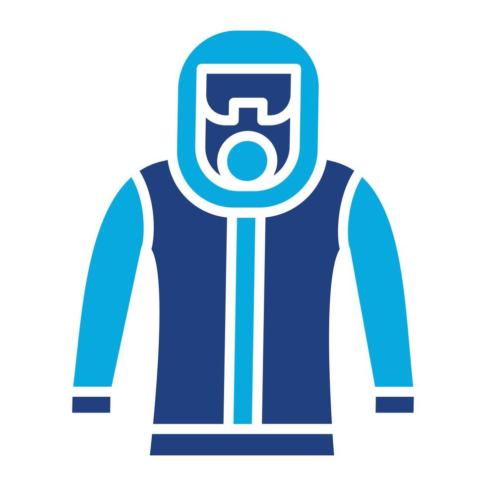 PPE Glyph Two Color Icon vector