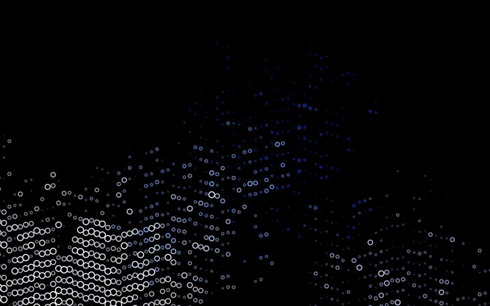 Light BLUE vector template with circles.
