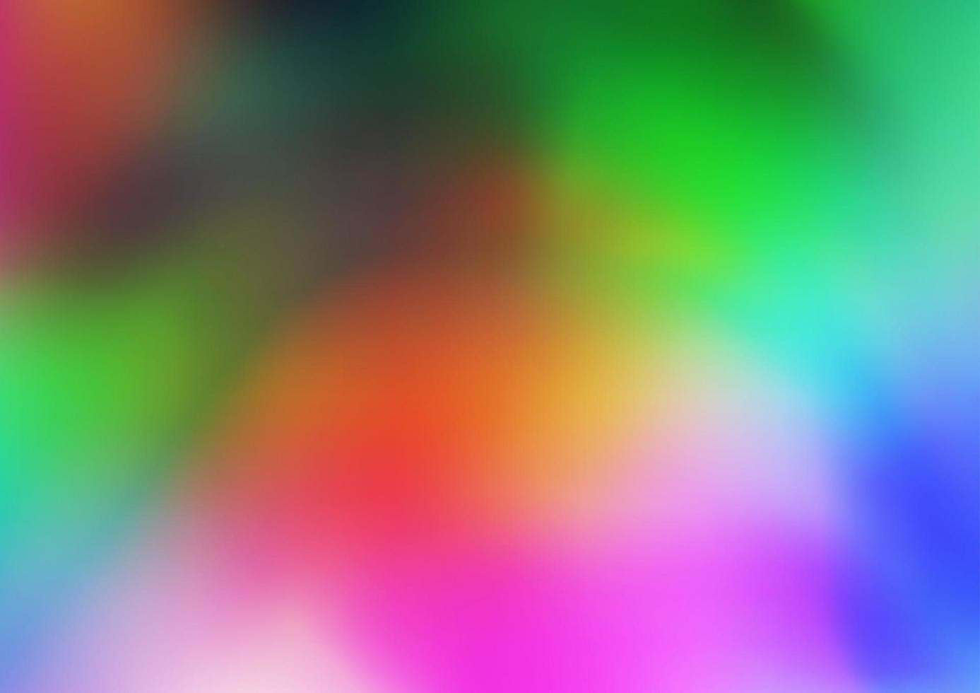 Light Multicolor, Rainbow vector abstract blurred pattern.