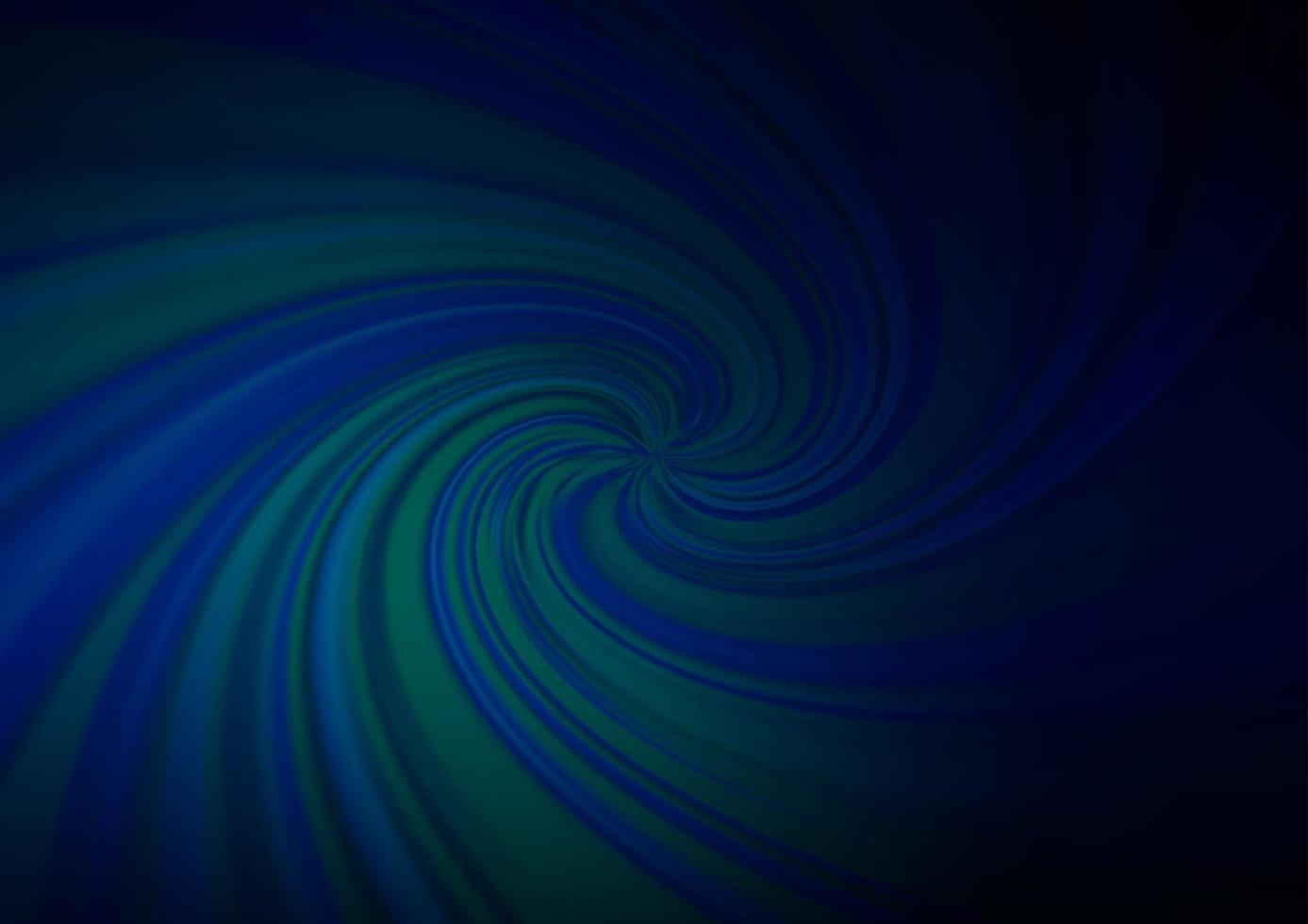 Plantilla abstracta de brillo borroso de vector azul oscuro.