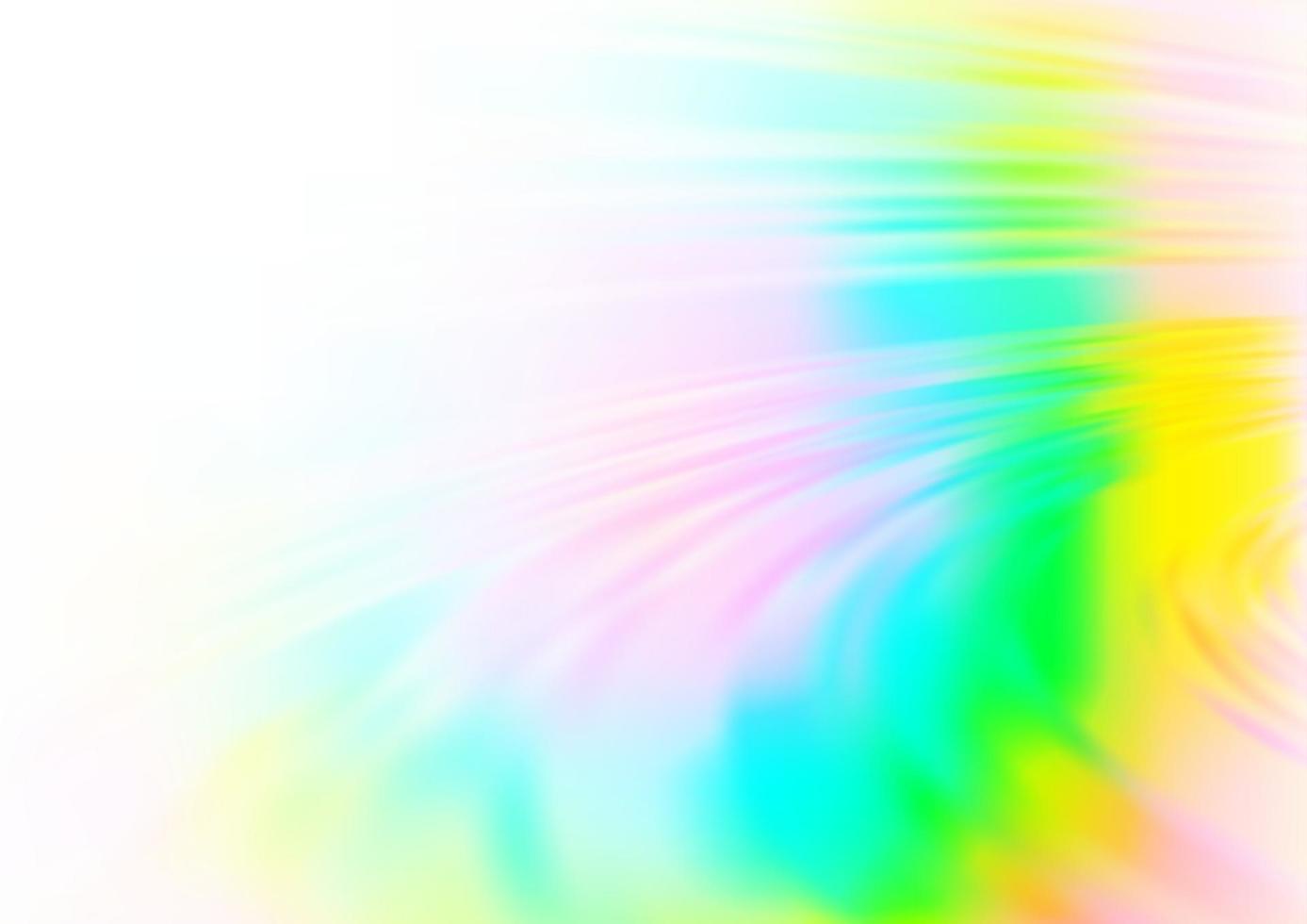 Light Multicolor, Rainbow vector abstract blurred pattern.