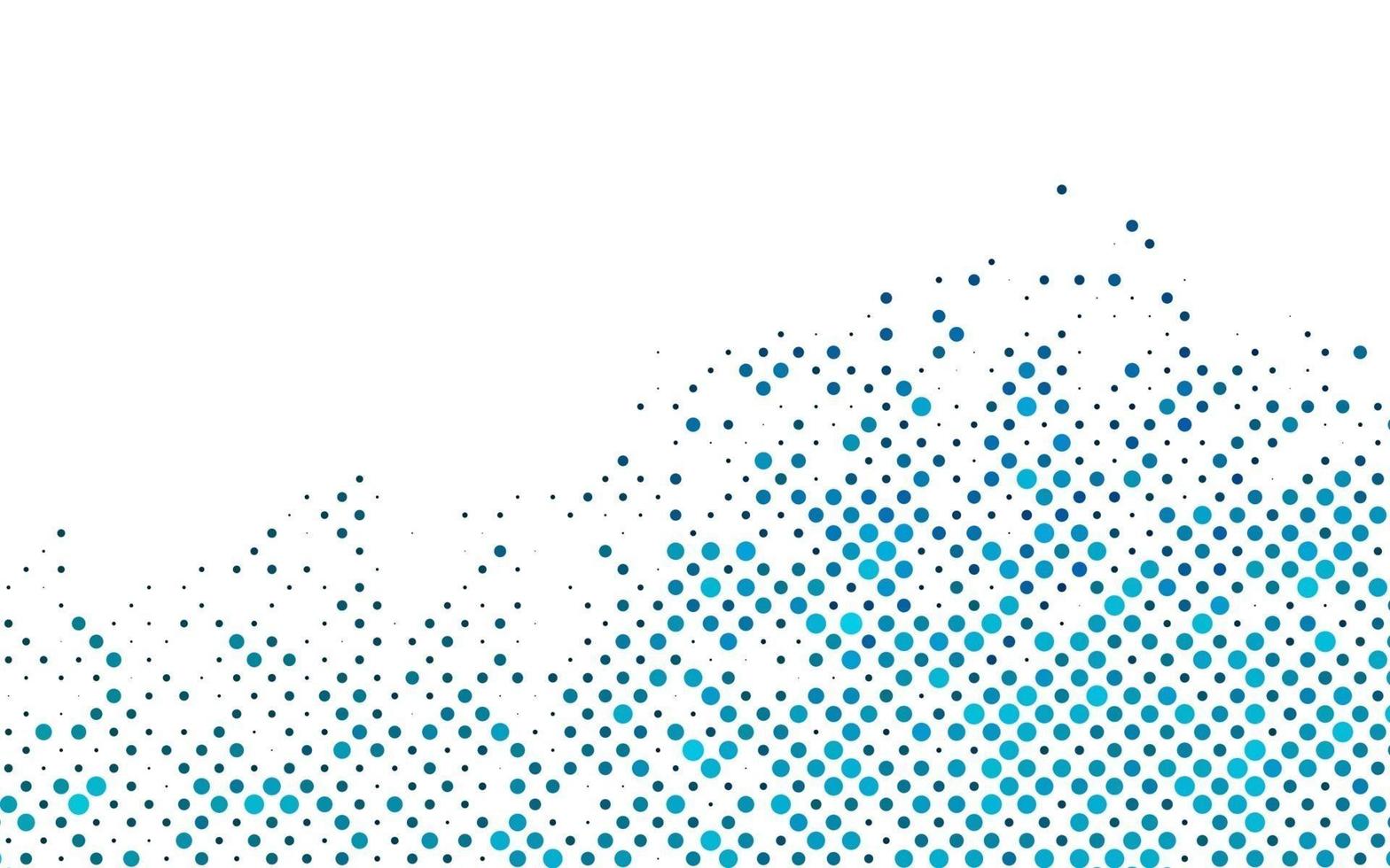 Light BLUE vector template with circles.