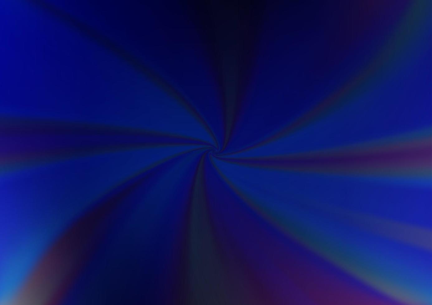 Dark BLUE vector blurred and colored template.