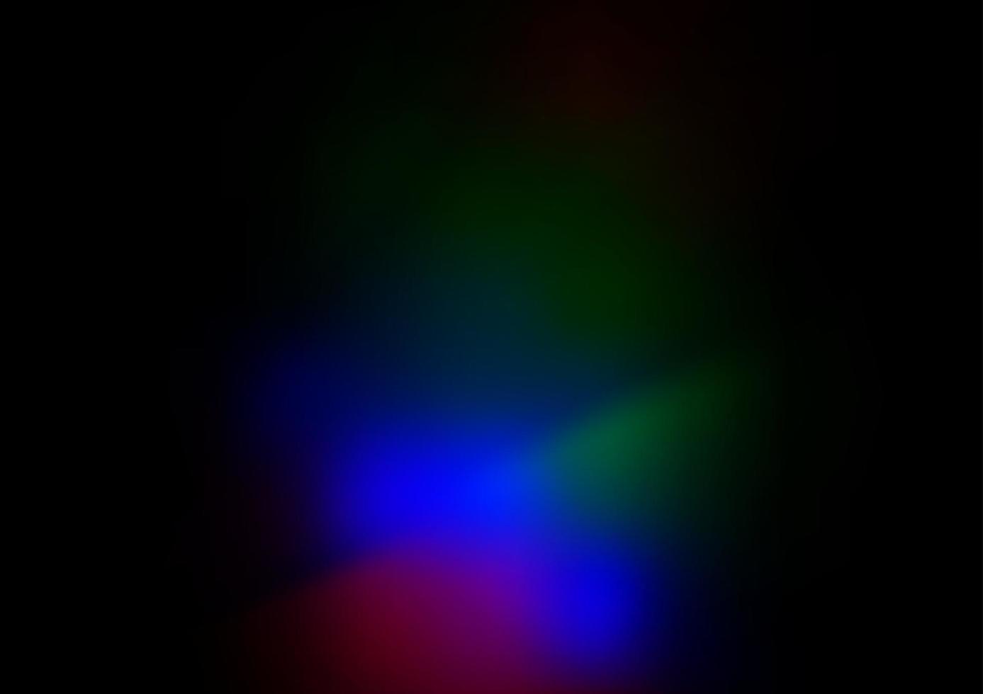 Dark Multicolor, Rainbow vector abstract bokeh pattern.