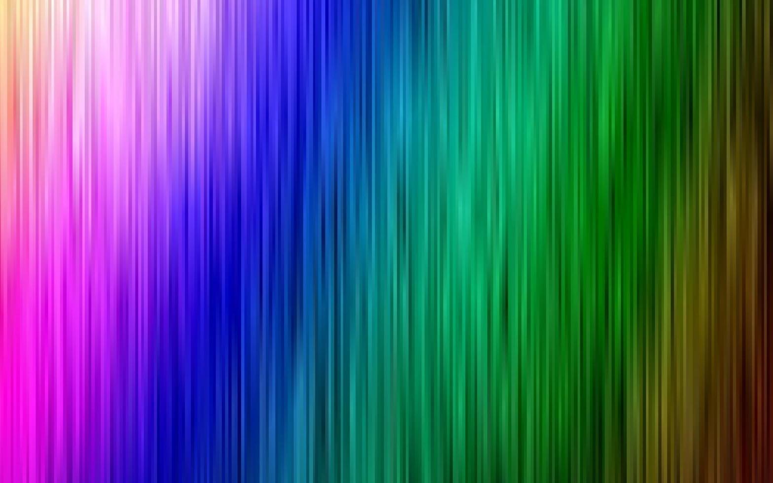 Patrón de vector de arco iris multicolor oscuro con líneas estrechas.