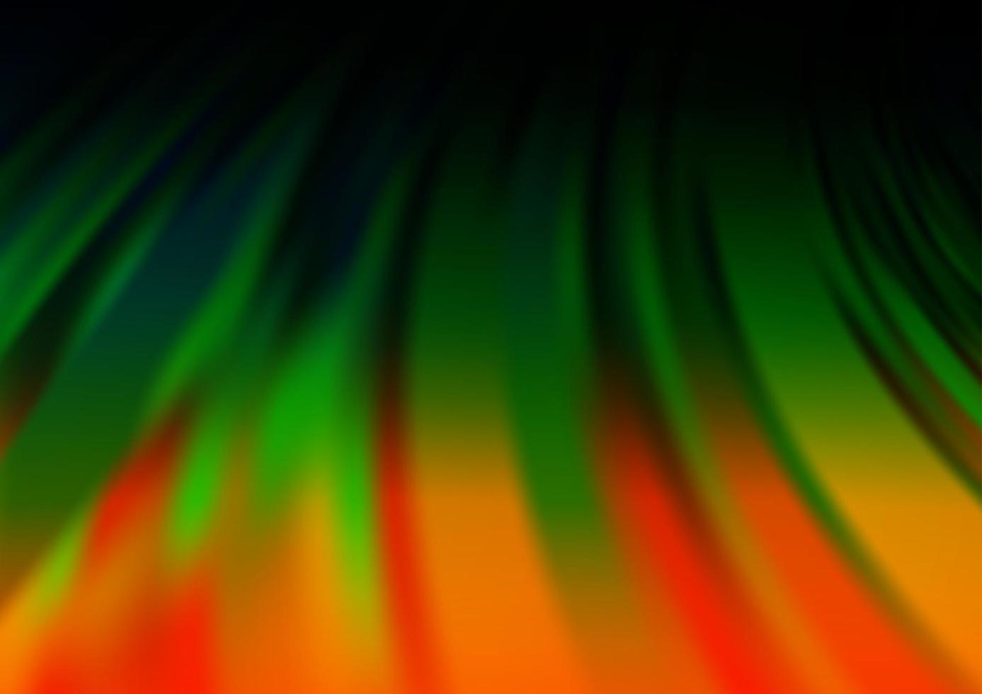 Dark Multicolor, Rainbow vector abstract blurred template.