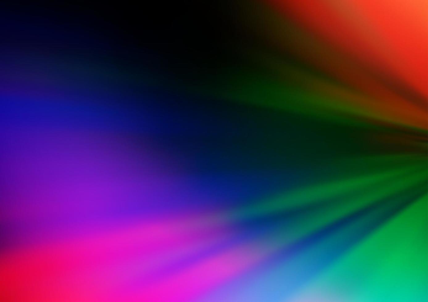 Dark Multicolor, Rainbow vector blur pattern.