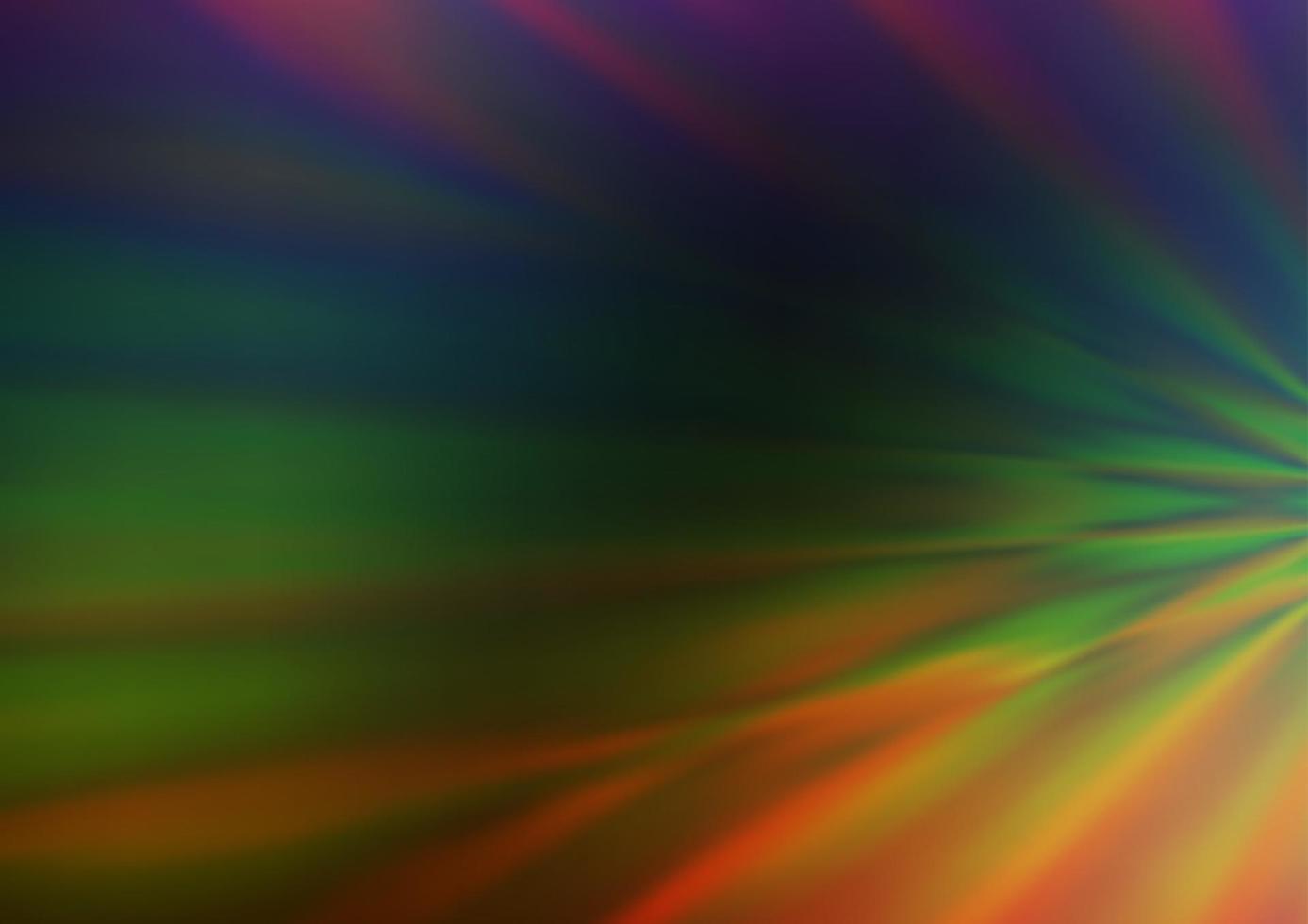 Dark Multicolor, Rainbow vector blur pattern.