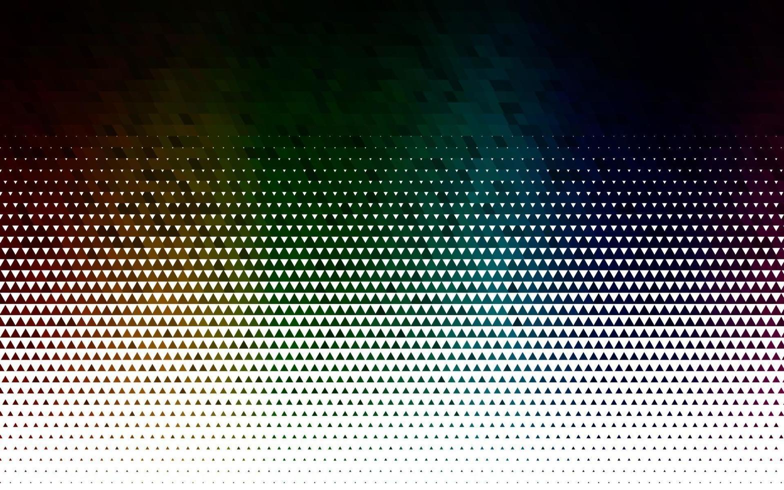 Light Multicolor, Rainbow vector seamless cover in polygonal style.