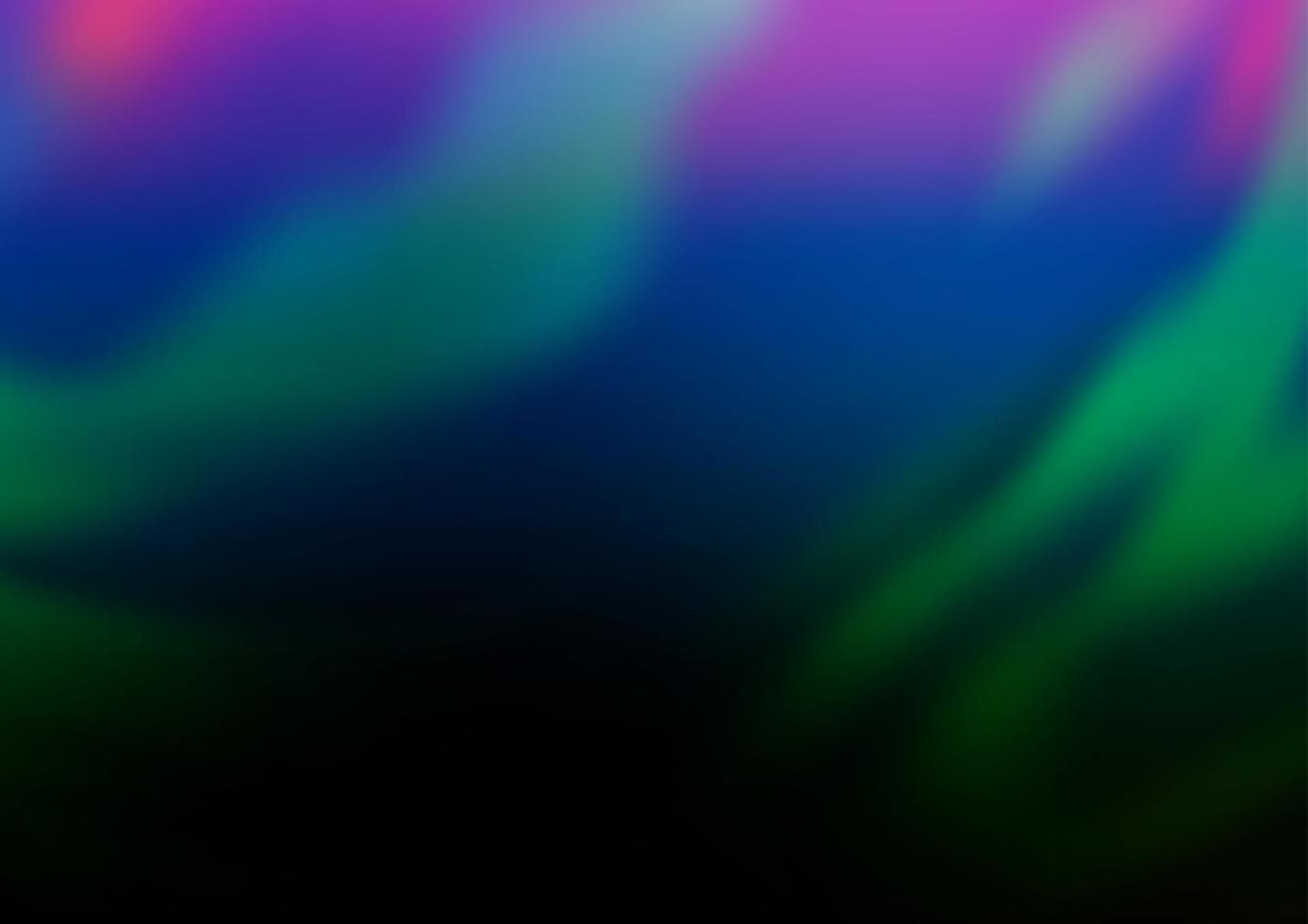 Dark Multicolor, Rainbow vector bokeh and colorful pattern.