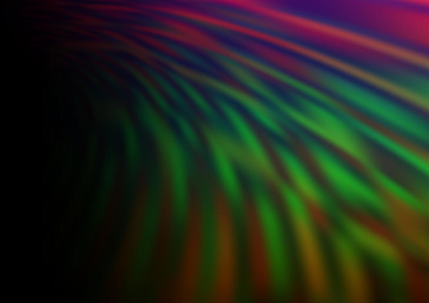 Dark Multicolor, Rainbow vector abstract bright background.