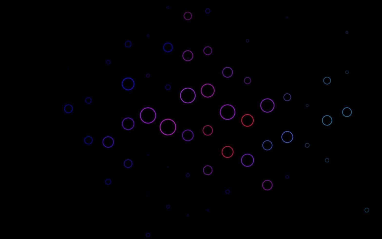 Dark Multicolor, Rainbow vector texture with disks.