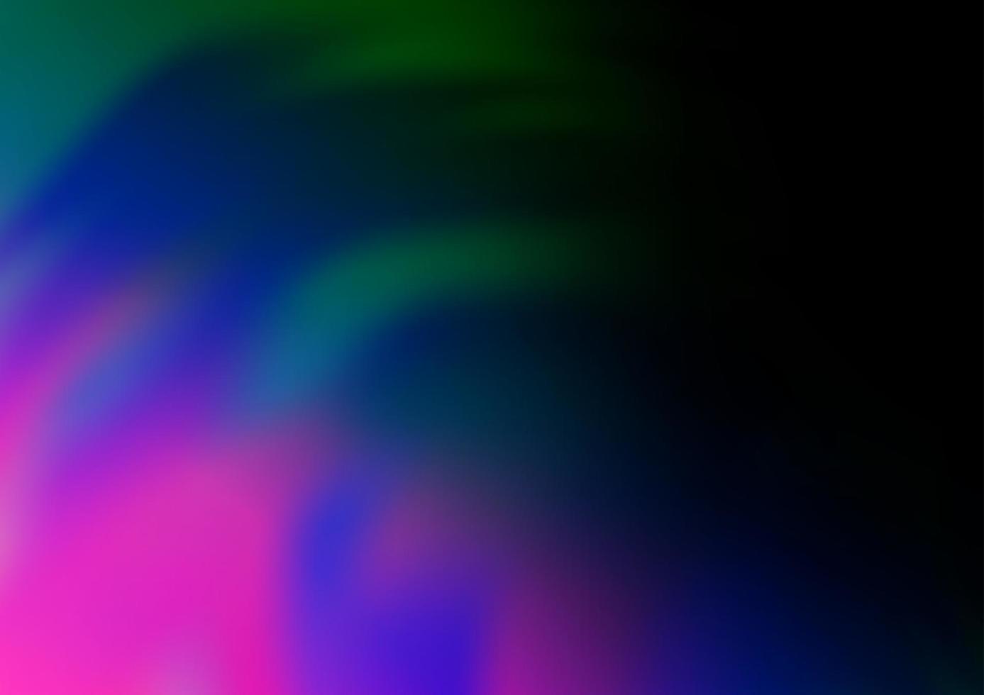 Dark Multicolor, Rainbow vector abstract background.