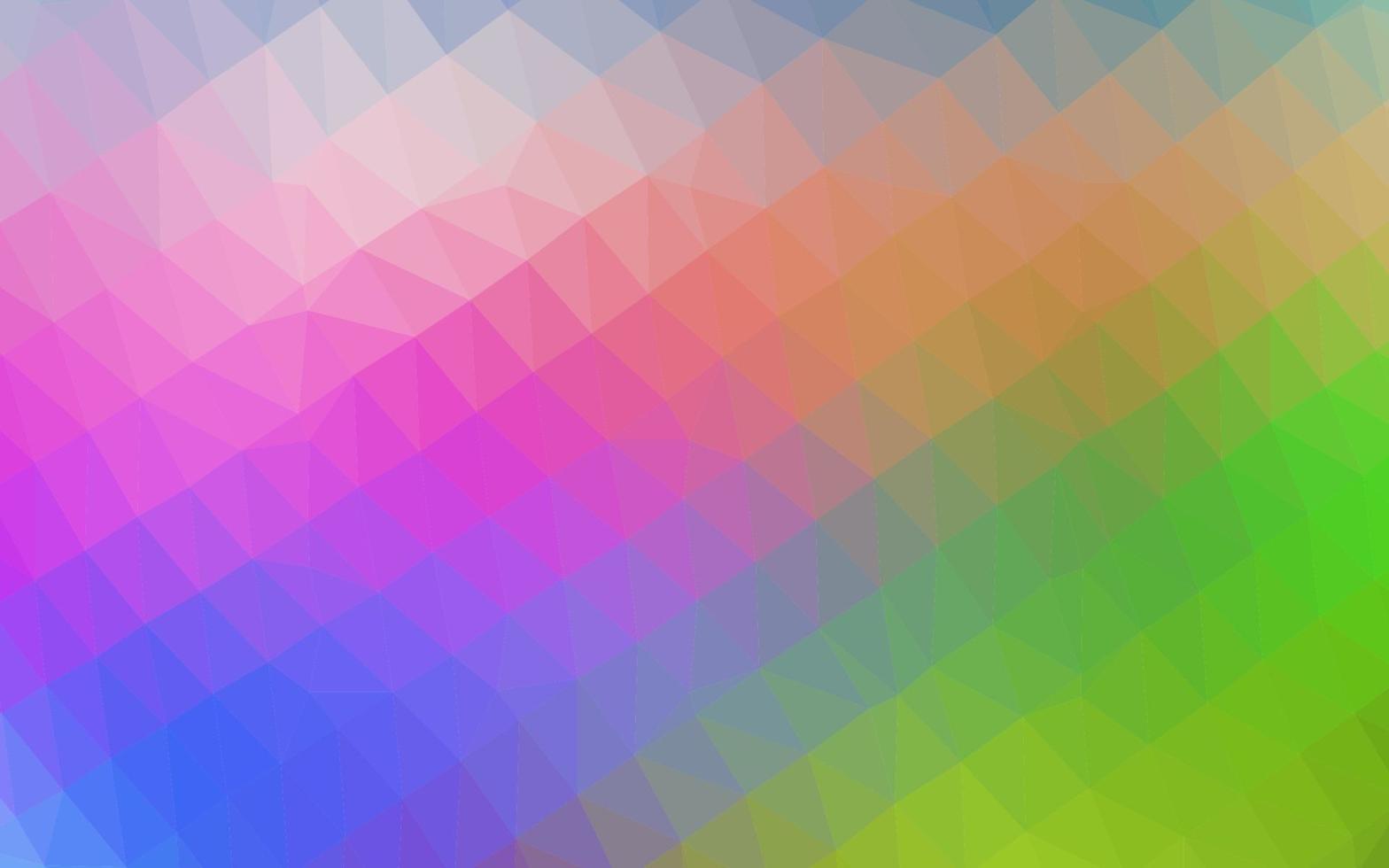 Light Multicolor, Rainbow vector shining triangular template.