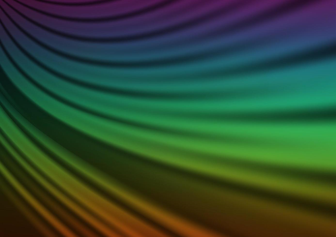 Dark Multicolor, Rainbow vector abstract bokeh pattern.