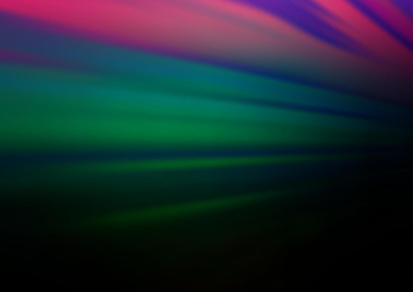 Dark Multicolor, Rainbow vector modern bokeh pattern.