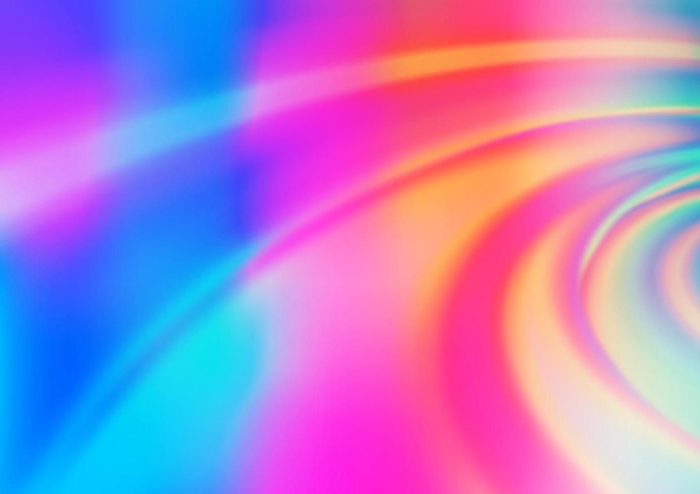 Light Multicolor, Rainbow vector abstract blurred pattern.