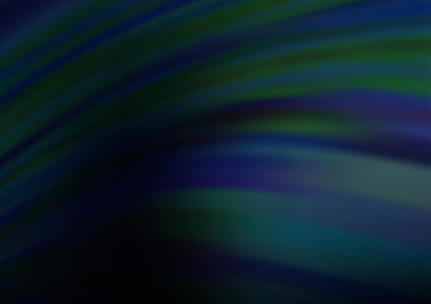 Dark BLUE vector template with lines, ovals.